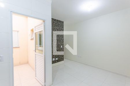 Sala e Cozinha de apartamento para alugar com 2 quartos, 53m² em Vila Curuçá, Santo André