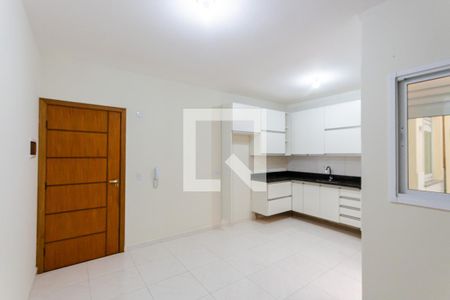 Sala e Cozinha de apartamento para alugar com 2 quartos, 53m² em Vila Curuçá, Santo André