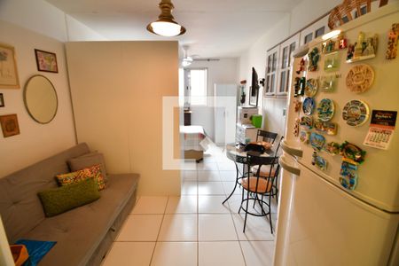 Sala de apartamento à venda com 1 quarto, 32m² em Bosque, Campinas