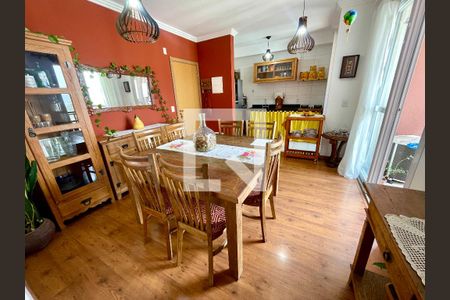 Sala de apartamento à venda com 2 quartos, 60m² em Cecap, Jundiaí