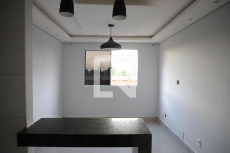 Sala/Cozinha de apartamento para alugar com 2 quartos, 42m² em Residencial Barcelona, Goiânia