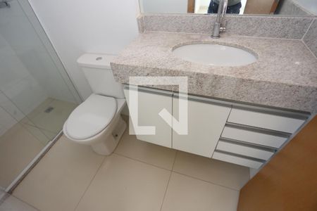 Banheiro de apartamento para alugar com 1 quarto, 50m² em Águas Claras, Brasília