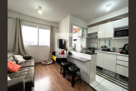 Sala de apartamento para alugar com 2 quartos, 41m² em Americanópolis, São Paulo