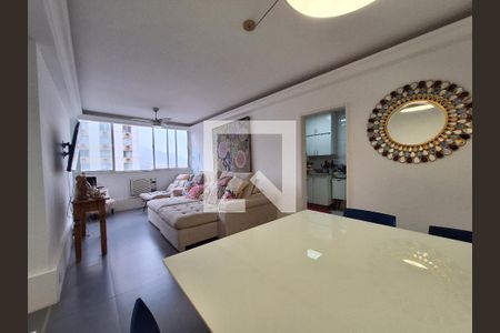 Sala de apartamento à venda com 3 quartos, 80m² em Laranjeiras, Rio de Janeiro