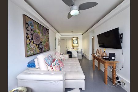 Sala de apartamento à venda com 3 quartos, 80m² em Laranjeiras, Rio de Janeiro