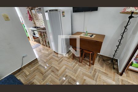 Sala de apartamento para alugar com 1 quarto, 33m² em Ponta da Praia, Santos