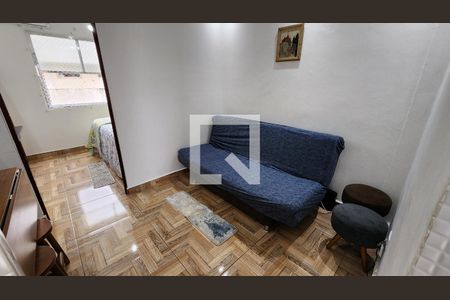 Sala de apartamento para alugar com 1 quarto, 33m² em Ponta da Praia, Santos