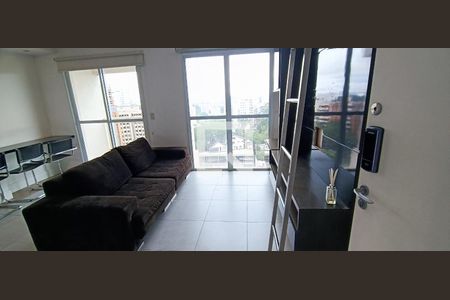 Apartamento para alugar com 70m², 1 quarto e 2 vagasSala