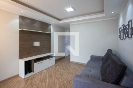 Sala de apartamento para alugar com 3 quartos, 67m² em Piraporinha, Diadema