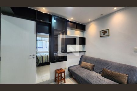 Sala de kitnet/studio para alugar com 1 quarto, 33m² em Ponta da Praia, Santos