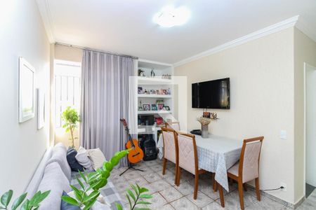 Sala de apartamento à venda com 2 quartos, 60m² em Ipiranga, Belo Horizonte