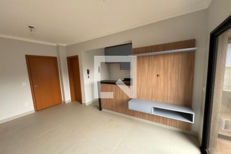 Sala de apartamento para alugar com 1 quarto, 45m² em Jardim Recreio, Ribeirão Preto