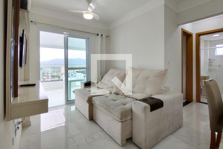 Sala de apartamento para alugar com 2 quartos, 136m² em Caiçara, Praia Grande