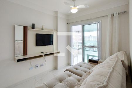 Sala de apartamento para alugar com 2 quartos, 136m² em Caiçara, Praia Grande