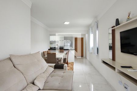 Sala de apartamento para alugar com 2 quartos, 136m² em Caiçara, Praia Grande