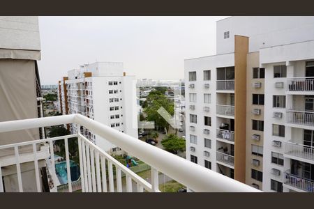 Vista - Sala de apartamento à venda com 2 quartos, 48m² em Anil, Rio de Janeiro