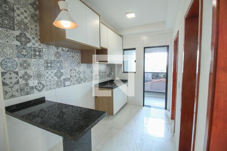 Cozinha de apartamento para alugar com 2 quartos, 40m² em Vila Regente Feijó, São Paulo