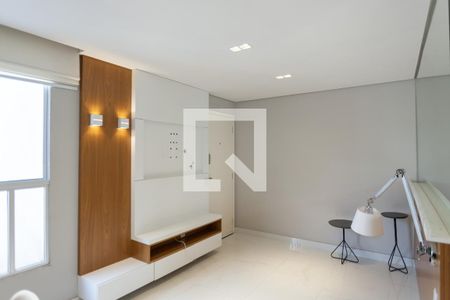 sala de apartamento para alugar com 2 quartos, 47m² em Santa Maria, Contagem