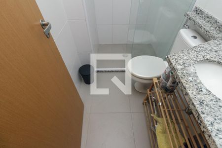 Banheiro de kitnet/studio à venda com 1 quarto, 20m² em República, São Paulo