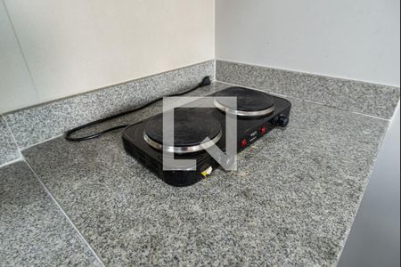 Sala / Cozinha de apartamento à venda com 1 quarto, 25m² em Bela Vista, São Paulo