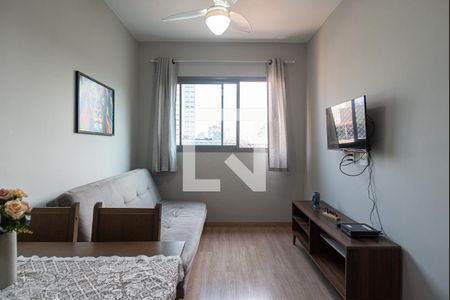 Sala / Cozinha de apartamento à venda com 1 quarto, 25m² em Bela Vista, São Paulo