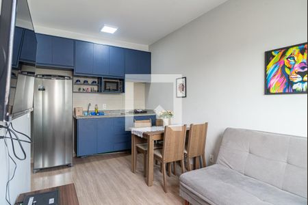 Sala / Cozinha de apartamento à venda com 1 quarto, 25m² em Bela Vista, São Paulo