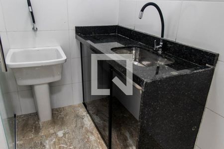 Cozinha de casa para alugar com 1 quarto, 25m² em Fazenda Grande do Retiro, Salvador