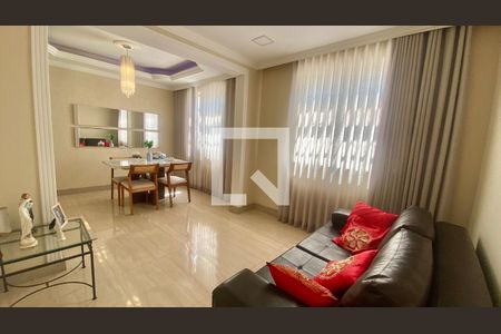 Sala de apartamento para alugar com 3 quartos, 120m² em Jardim América, Belo Horizonte