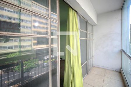 Varanda de apartamento à venda com 3 quartos, 120m² em Centro, Belo Horizonte