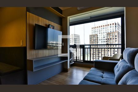 Sala de apartamento para alugar com 1 quarto, 39m² em Jardim Panorama, São Paulo