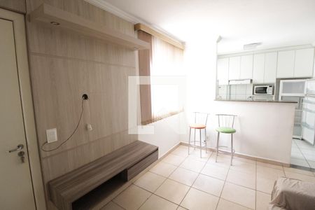 Sala de apartamento para alugar com 2 quartos, 47m² em Brasil, Uberlândia