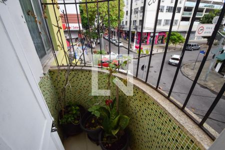 Varanda da Sala de apartamento para alugar com 3 quartos, 60m² em Méier, Rio de Janeiro