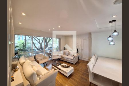 Sala de apartamento à venda com 4 quartos, 130m² em Pompeia, São Paulo