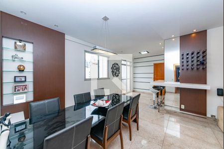 Sala de apartamento para alugar com 3 quartos, 130m² em Buritis, Belo Horizonte