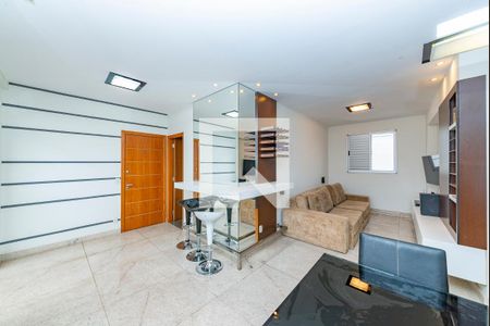 Sala de apartamento para alugar com 3 quartos, 130m² em Buritis, Belo Horizonte