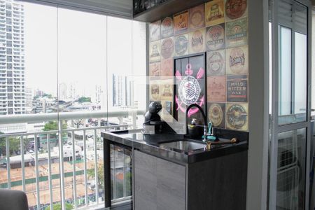 Varanda gourmet de apartamento à venda com 2 quartos, 57m² em Quinta da Paineira, São Paulo