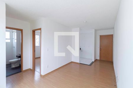 Sala de apartamento para alugar com 2 quartos, 45m² em Cabral, Contagem