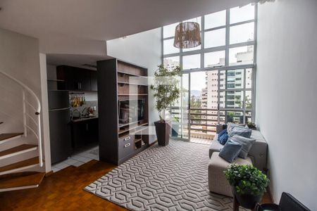 Sala de TV de apartamento à venda com 1 quarto, 76m² em A Industrial, Barueri