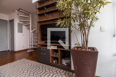 Sala de TV de apartamento à venda com 1 quarto, 76m² em A Industrial, Barueri