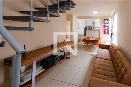 Sala de apartamento à venda com 2 quartos, 88m² em Havaí, Belo Horizonte