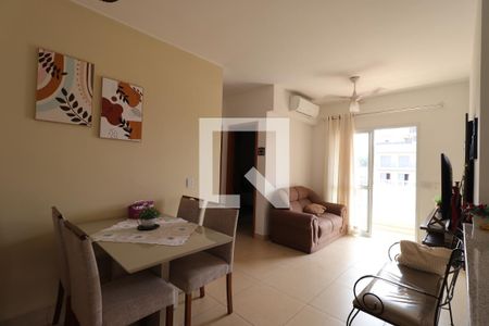 Sala de apartamento para alugar com 2 quartos, 50m² em Ipiranga, Ribeirão Preto