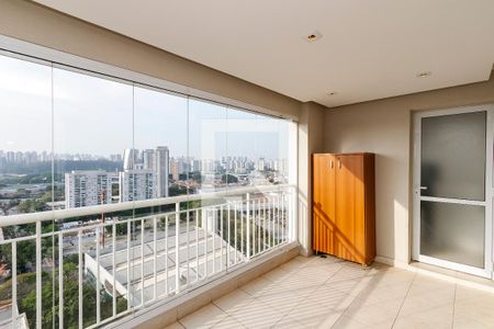 Varanda da Sala de apartamento para alugar com 2 quartos, 80m² em Jardim Dom Bosco, São Paulo