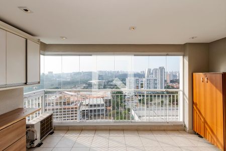 Varanda da Sala de apartamento para alugar com 2 quartos, 80m² em Jardim Dom Bosco, São Paulo