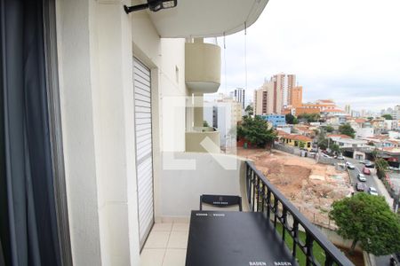 Sala - Varanda de apartamento para alugar com 1 quarto, 48m² em Santana, São Paulo