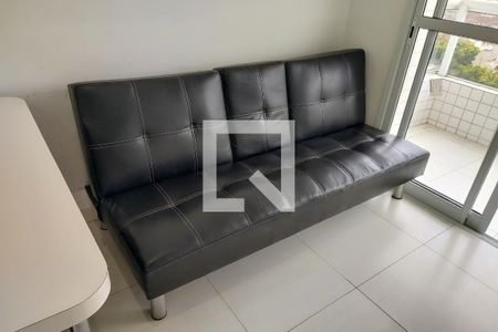 Sala de apartamento para alugar com 1 quarto, 45m² em Aviação, Praia Grande