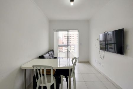 Sala de apartamento para alugar com 1 quarto, 45m² em Aviação, Praia Grande