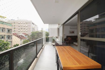 Varanda da Sala de apartamento à venda com 3 quartos, 136m² em Ipanema, Rio de Janeiro