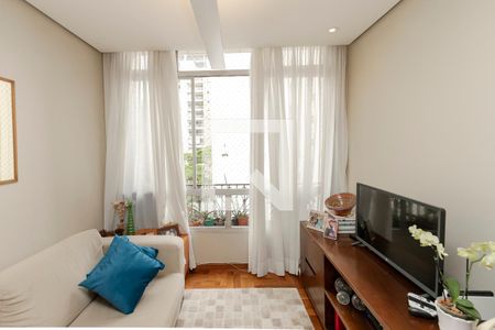 Sala de apartamento à venda com 2 quartos, 75m² em Jardim das Acacias, São Paulo