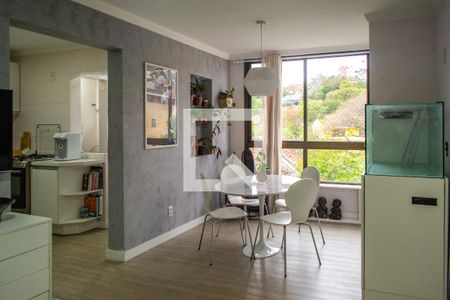 Sala de apartamento à venda com 3 quartos, 107m² em Medianeira, Porto Alegre