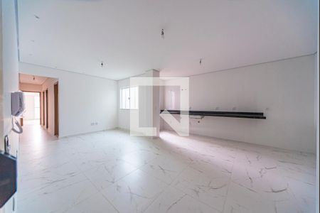 Sala de apartamento para alugar com 3 quartos, 88m² em Vila Pires, Santo André